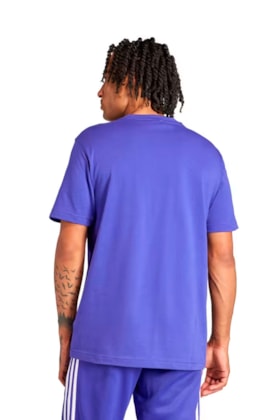 Camiseta Adidas Adicolor Trefoil Roxo