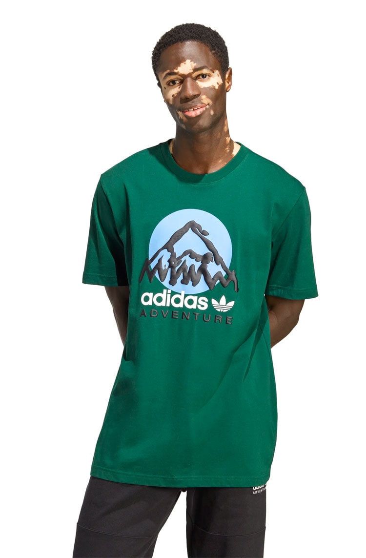 Adidas camiseta online verde