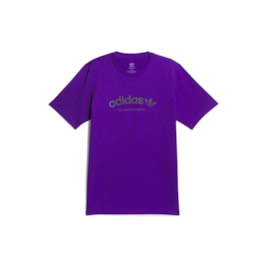 Camiseta Adidas Arched Logo 4.0 Roxo