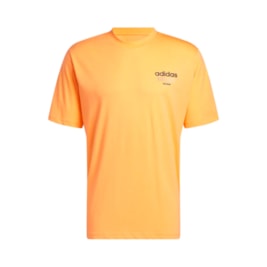 Camiseta Adidas Basketball Streetball Graphic Laranja/Preto