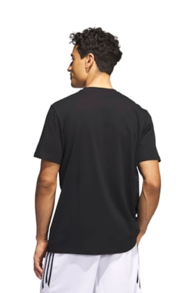 Camiseta Adidas Basquete Metaverse Preto