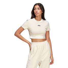 Camiseta Adidas Cropped R.Y.V Feminina Branca