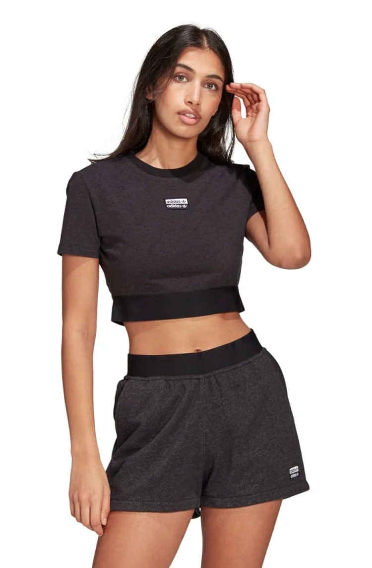 adidas cropped feminina