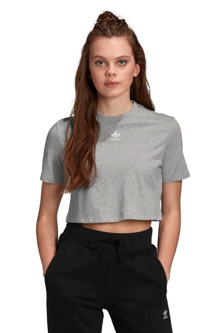 Camiseta hot sale adidas cropped