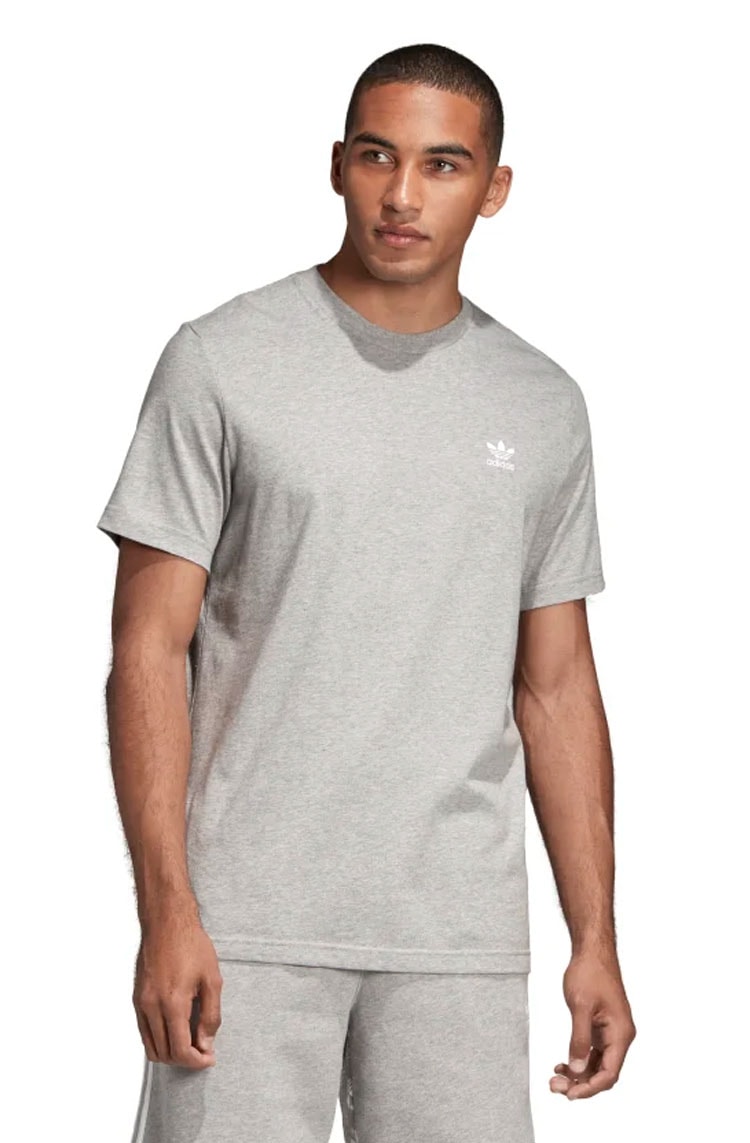 camisa da adidas cinza