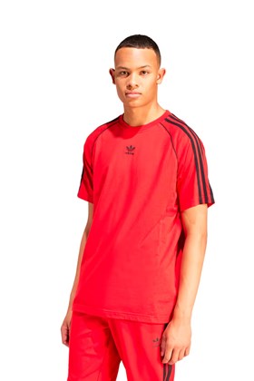 Camiseta Adidas Essentials SST Vermelho