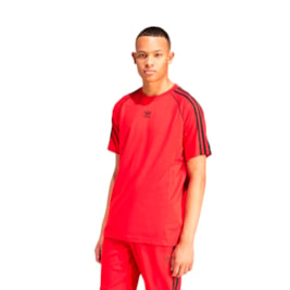 Camiseta Adidas Essentials SST Vermelho