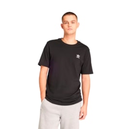 Camiseta Adidas Essentials Trefoil Preto