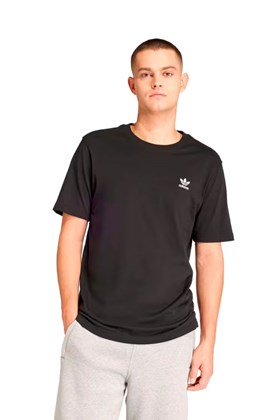 Camiseta Adidas Essentials Trefoil Preto