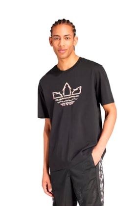 Camiseta Adidas Estampada Pride Preto