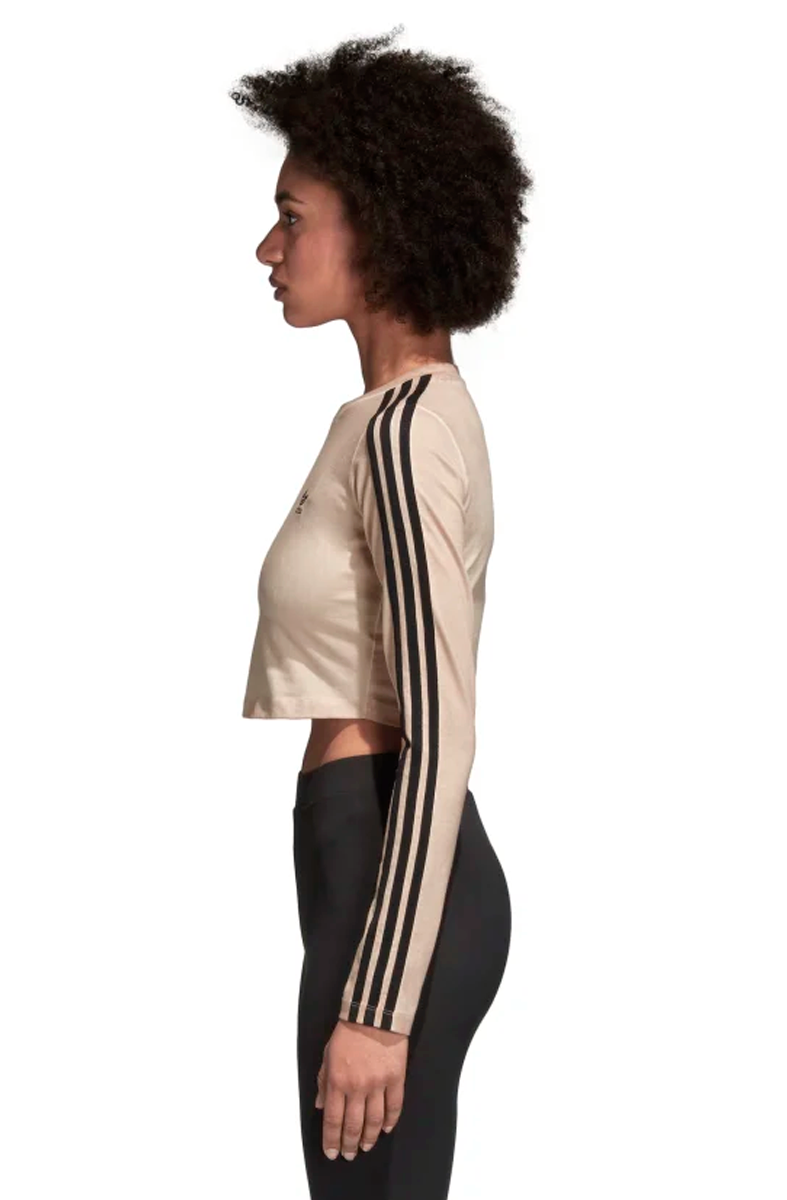 cropped adidas feminino manga longa