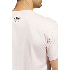 Camiseta Adidas Fly As Rosa Estampado