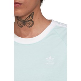 Camiseta Adidas Graphic Azul Claro/Branco