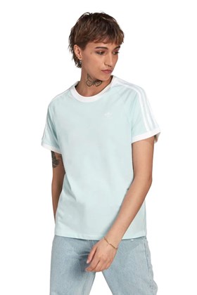 Camiseta Adidas Graphic Azul Claro/Branco
