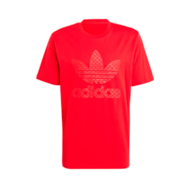 Camiseta Adidas Graphics Monogram Vermelho