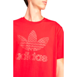 Camiseta Adidas Graphics Monogram Vermelho