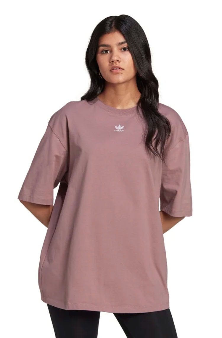 Camiseta adidas hot sale oversized feminina