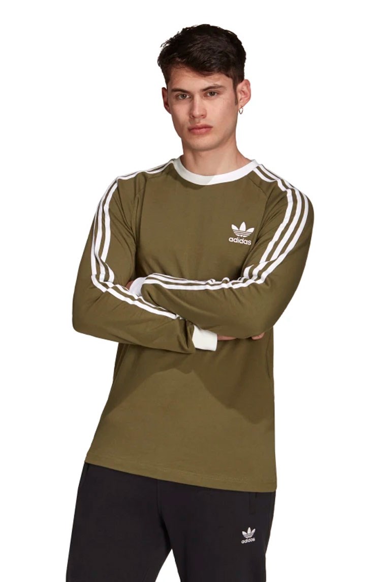 Adidas 3 stripes on sale verde