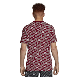 CAMISETA ADIDAS MONOGRAM BORDO