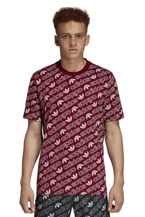 CAMISETA ADIDAS MONOGRAM BORDO