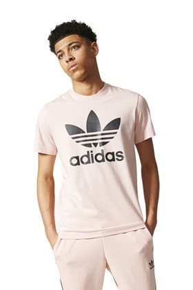 Camiseta Adidas Org Trefoil Rosa
