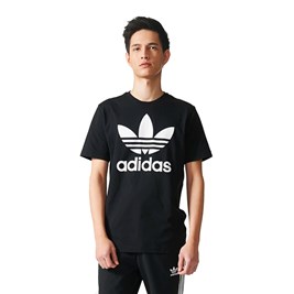 Camiseta Adidas Originals Trefoil Preto