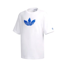 Camiseta Adidas Oversized Graphic Branco