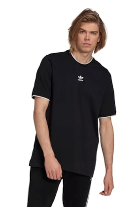 Camiseta Adidas Rekive Preto/Branco