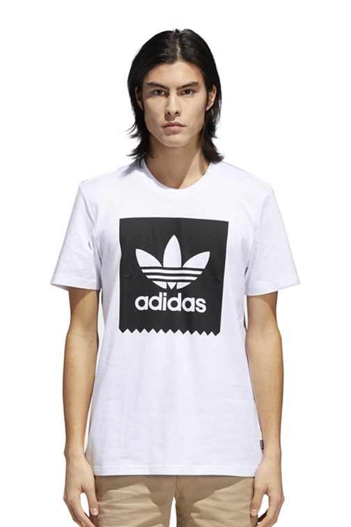 Camiseta Adidas Solid Blackbird Branca