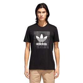 Camiseta Adidas Solid Blackbird Preta