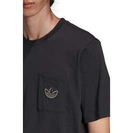 Camiseta Adidas Sprt Pocket Preto/Cinza