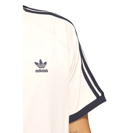 Camiseta Adidas SST 3-Stripes Rosa/Azul Marinho