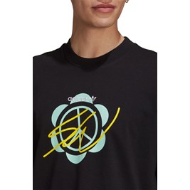 Camiseta Adidas Superturf Adventure x Sean Wotherspoon Preta/Amarela