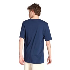 Camiseta Adidas Trefoil Essentials Azul Marinho
