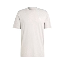 Camiseta Adidas Trefoil Essentials Cinza Claro