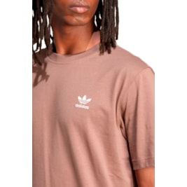 Camiseta Adidas Trefoil Essentials Marrom