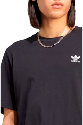 Camiseta Adidas Trefoil Essentials Preto