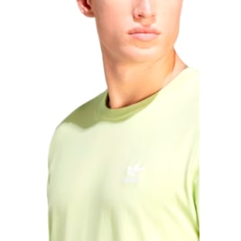 Camiseta Adidas Trefoil Essentials Verde Neon