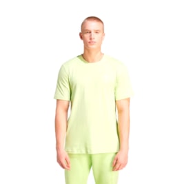 Camiseta Adidas Trefoil Essentials Verde Neon