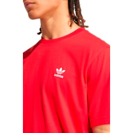 Camiseta Adidas Trefoil Essentials Vermelha