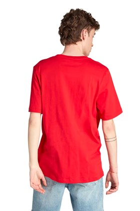 Camiseta Adidas Trefoil Essentials Vermelho