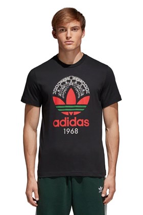 Camiseta Adidas Trefoil Graphic Preta