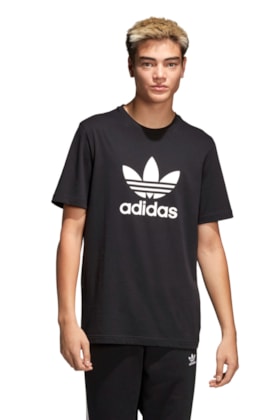 Camiseta Adidas Trefoil Preta