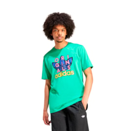 Camiseta Adidas Treino Manga Curta Verde