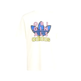 Camiseta Adidas Treino Originals Off-White