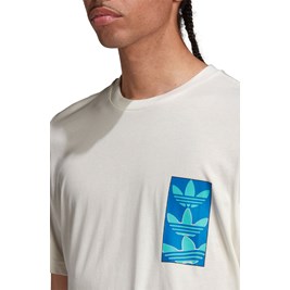 Camiseta Adidas Yung Z Tee 2 Branco/Azul