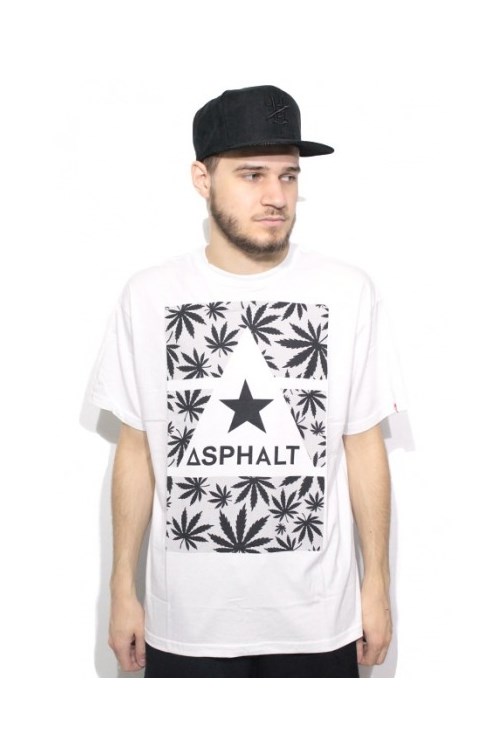 Camiseta Asphalt Yacht Club x Snoop Dogg Kush Delta Branca