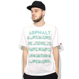 Camiseta Asphalt Yacht Club x Snoop Dogg Royal Kush Print Branca