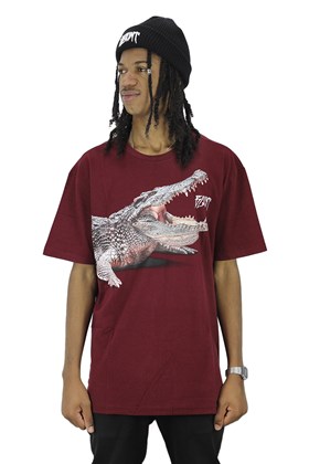 Camiseta Blunt Alligator Bordo