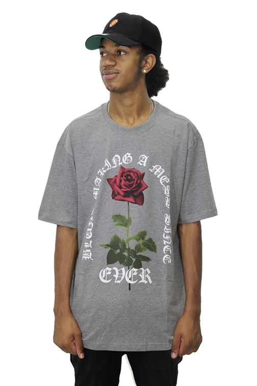 Camiseta Blunt Making A Rose Mess Cinza